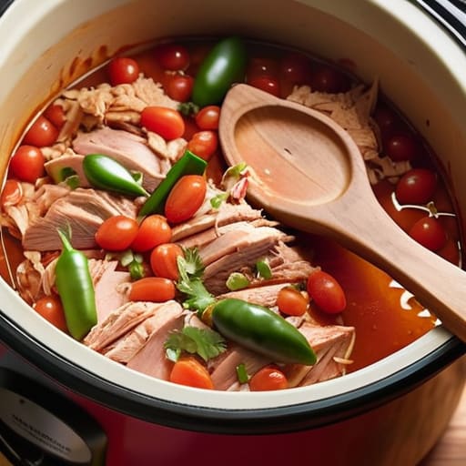 The "Dump and Go" Salsa Chicken.