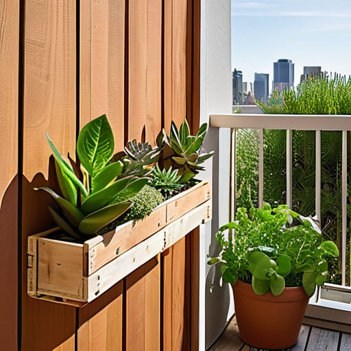 The "No-Frills" Vertical Herb Garden pallet.