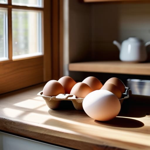 The Versatile Egg in a kitchen setting.