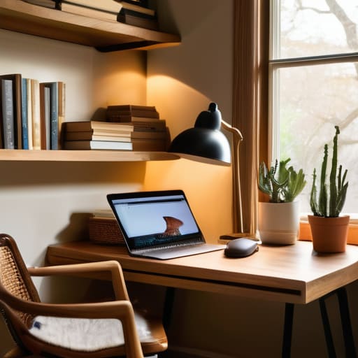 Inspiring home office setup ideas for productivity.