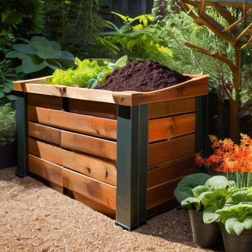 Guide on how to make a compost bin.