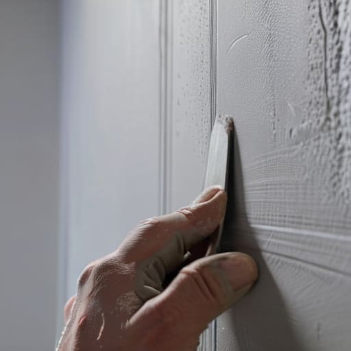 How to patch a hole in the wall.