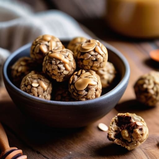 Homemade No-Bake Peanut Butter Energy Bites