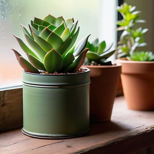 Creative diy planters made from household items.